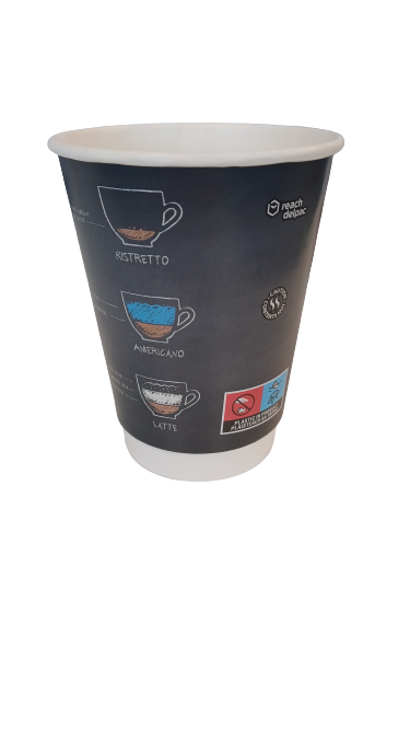 GENERIC 12OZ DW COFFEE CUP X500